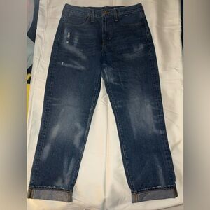 J.Crew Slouchy Boyfriend High Rise Jean 27 Women’s Bright Indigo Wash